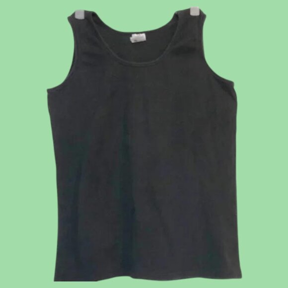 JUST MY SIZE Women's STRETCH  Tank Top -14W/16W - Picture 1 of 5
